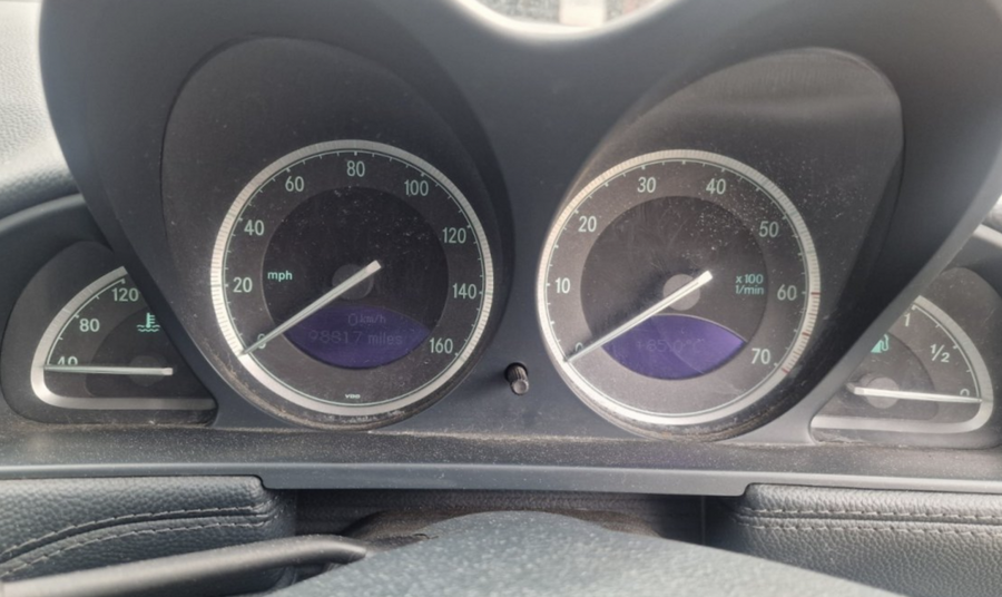 110080091027 110.080.091/027 Instrument Cluster MERCEDES-BENZ SL-CLASS (R230) (2001-2012)