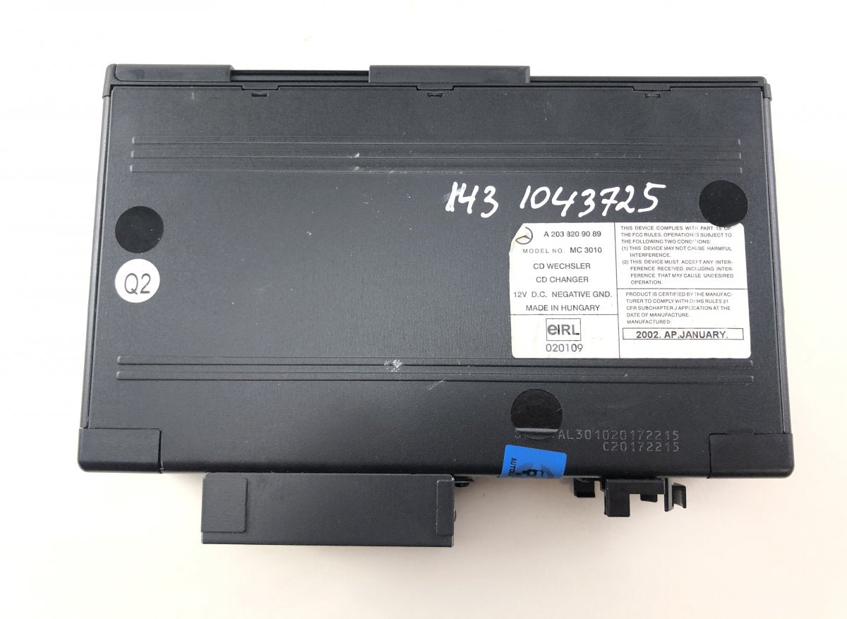 A2038209089 CD Changer MERCEDES-BENZ SL-CLASS (R230) (2001-2012)