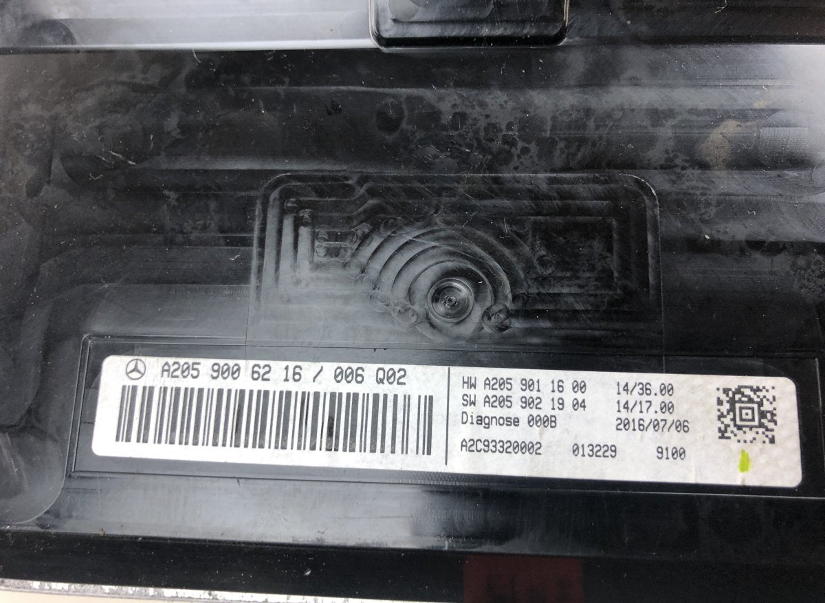 A2059008528 A2C93320002 Head-up display MERCEDES-BENZ C-CLASS (W205) (2013-2021)