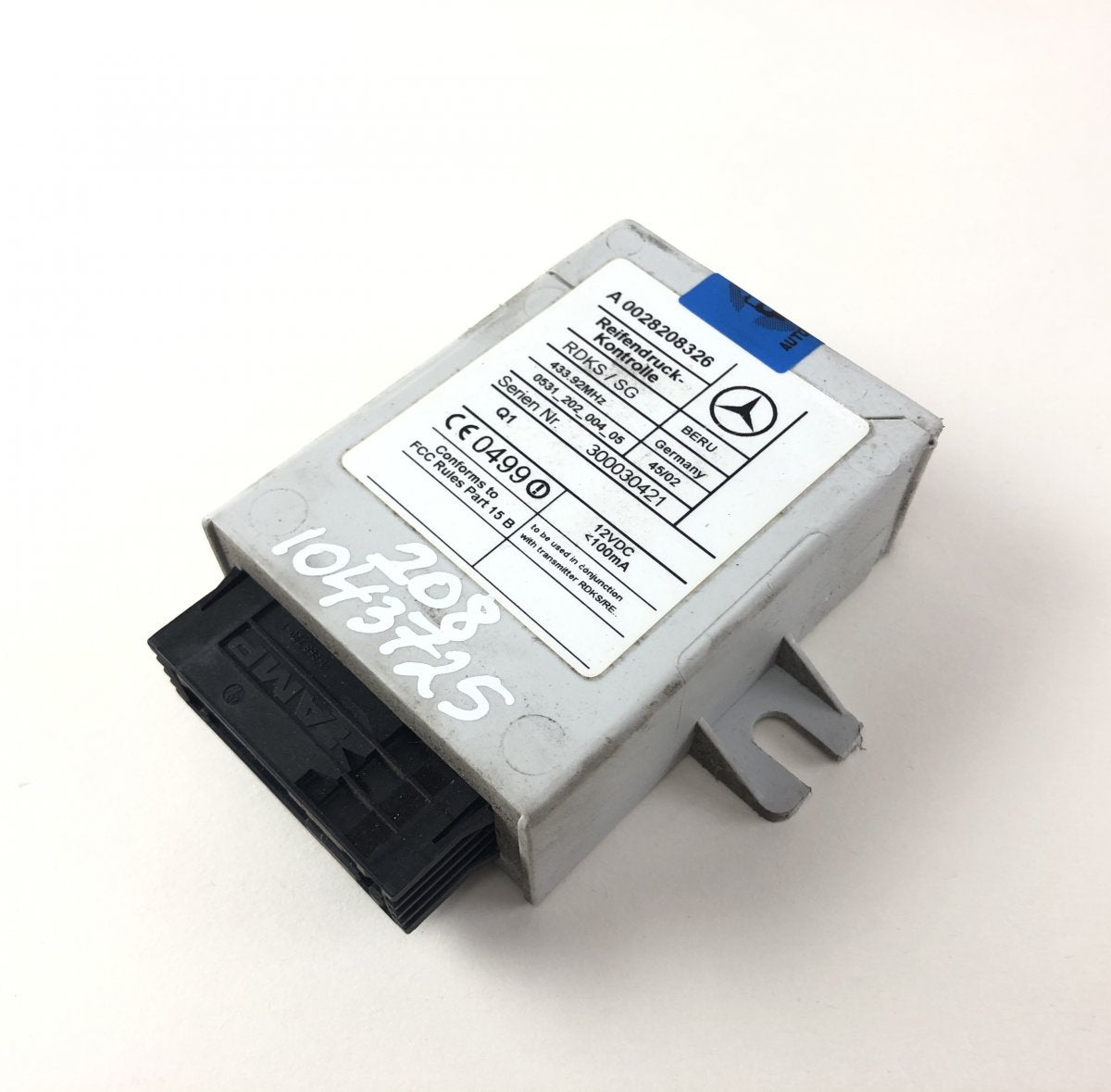 A0028209826 Tyre pressure control uinit MERCEDES-BENZ SL-CLASS (R230) (2001-2012)