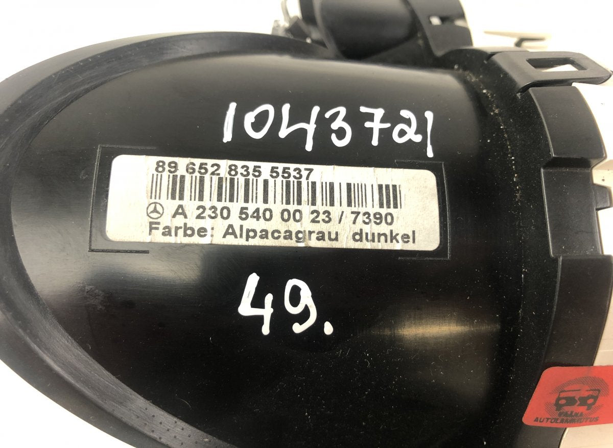 110080091039 110.080.091/039 Instrument Cluster MERCEDES-BENZ SL-CLASS (R230) (2001-2012)