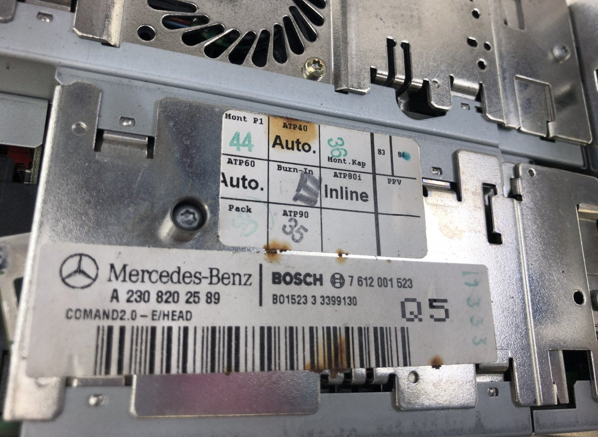 7612001523 8618001514 Radio MERCEDES-BENZ SL-CLASS (R230) (2001-2012)