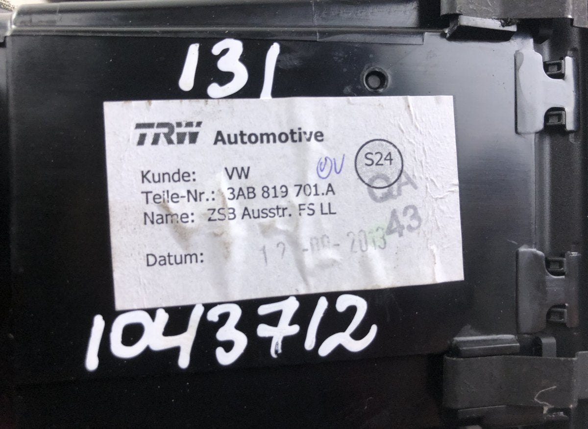 3AB819701A Cabin air vent set VW PASSAT B7 / ALLTRACK (2010-2015)