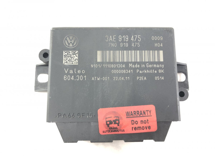 604301 604.301 305298 Parking Aid Control Unit VW PASSAT B7 / ALLTRACK (2010-2015)