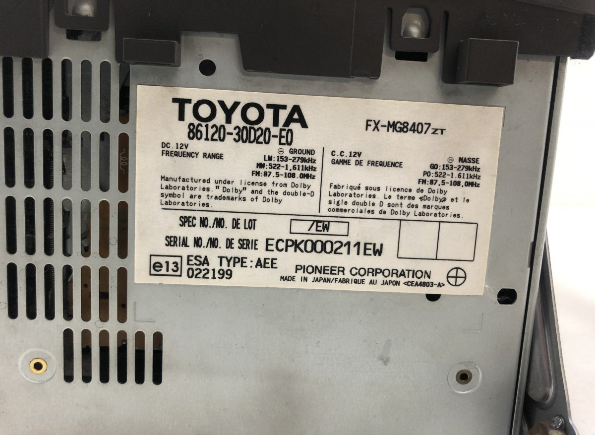 8612030D20E0 Radio LEXUS GS III (2005-2011)
