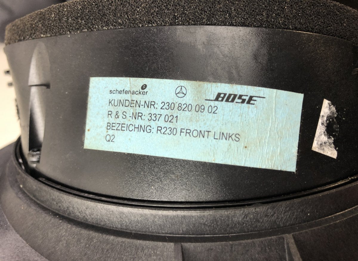 A2308201902 Set of loudspeakers MERCEDES-BENZ SL-CLASS (R230) (2001-2012)