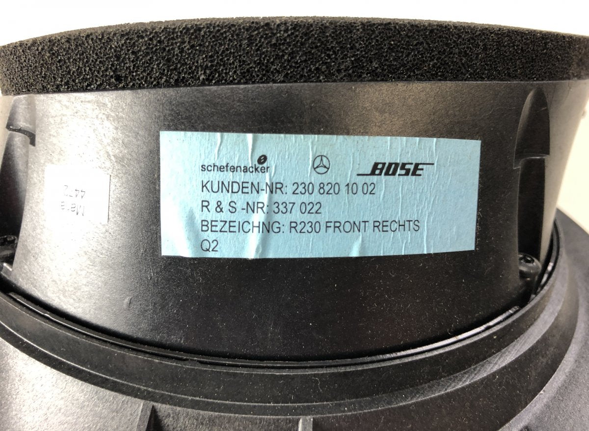 A2308201902 Set of loudspeakers MERCEDES-BENZ SL-CLASS (R230) (2001-2012)