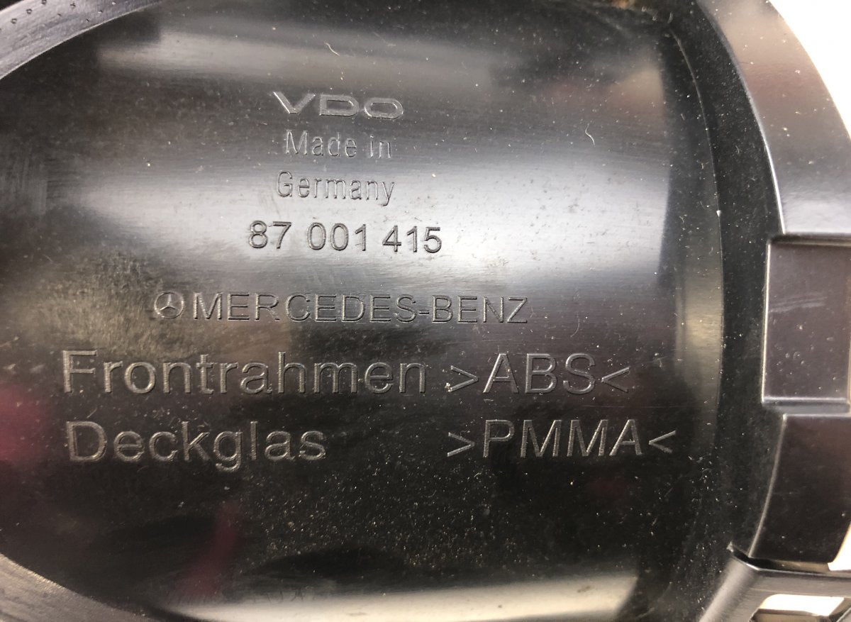 110080091036 110.080.091/036 Instrument Cluster MERCEDES-BENZ SL-CLASS (R230) (2001-2012)