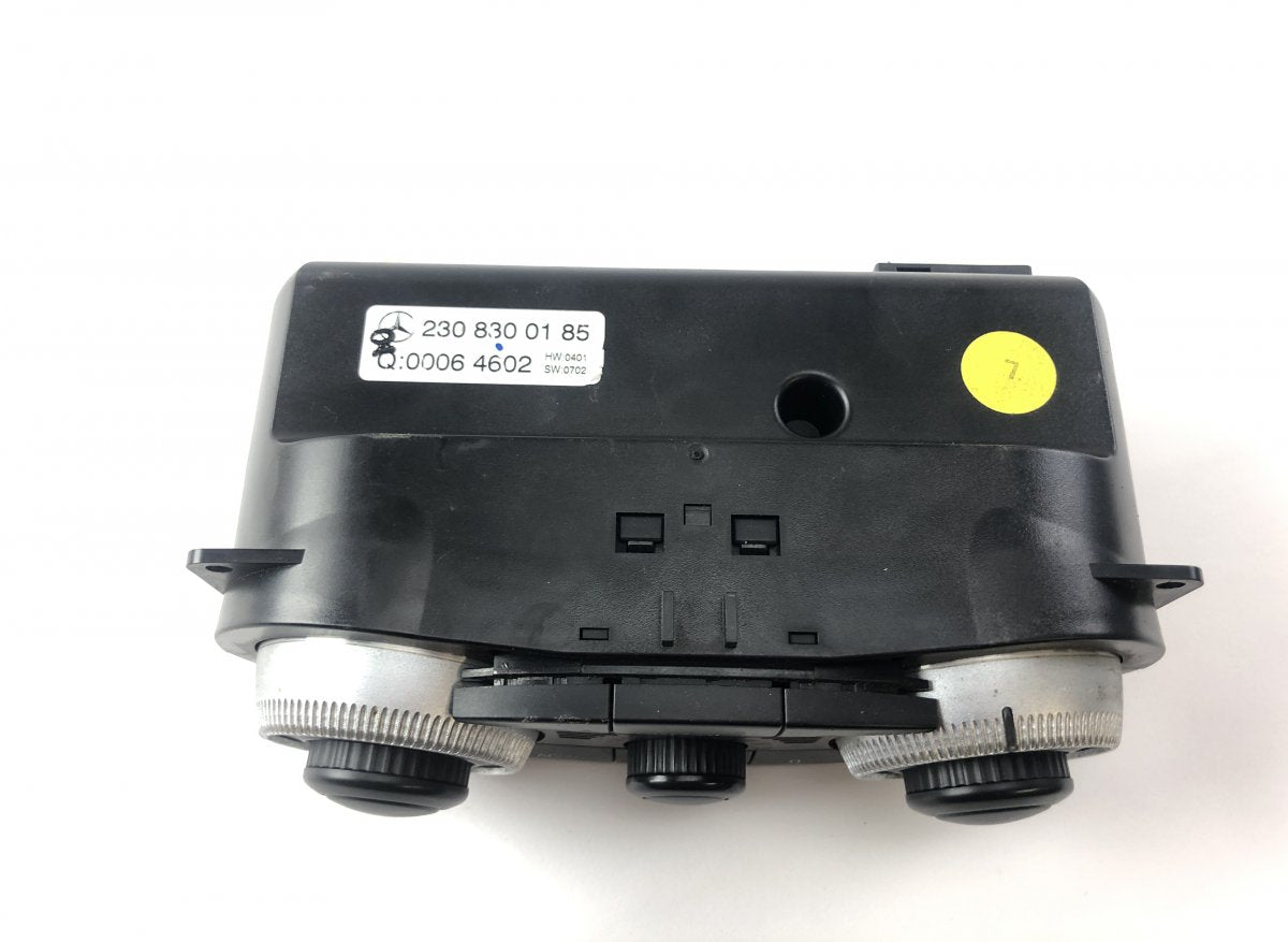 A2308301285 Heater control panel MERCEDES-BENZ SL-CLASS (R230) (2001-2012)