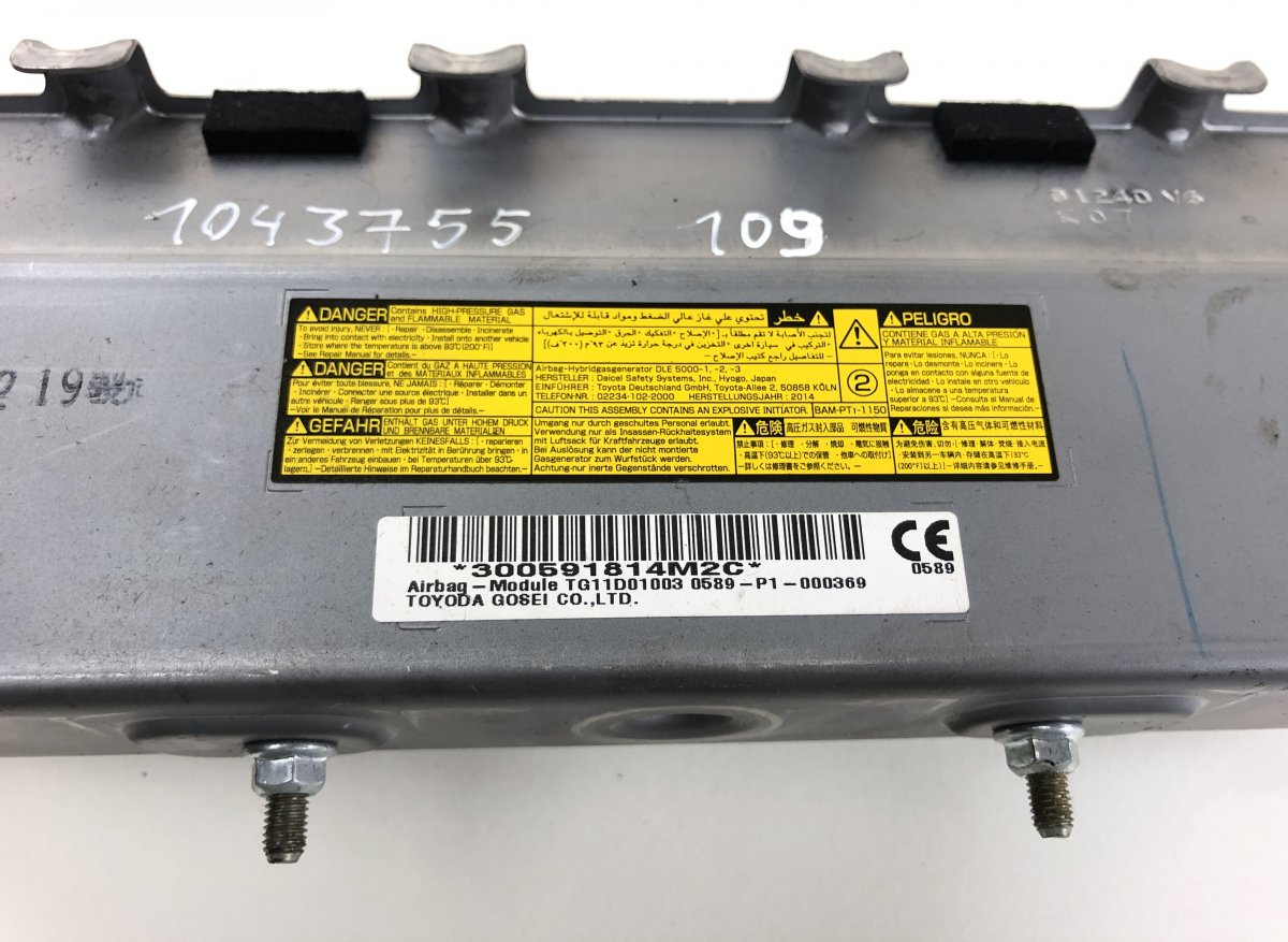 7399053040C0 Knee Airbag Front Right LEXUS IS III (XE30) (2013-)