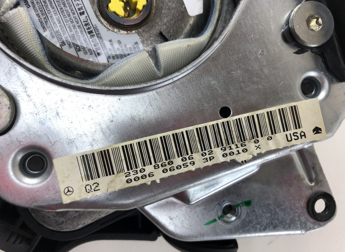 A2308600602 Steering Wheel Airbag MERCEDES-BENZ SL-CLASS (R230) (2001-2012)