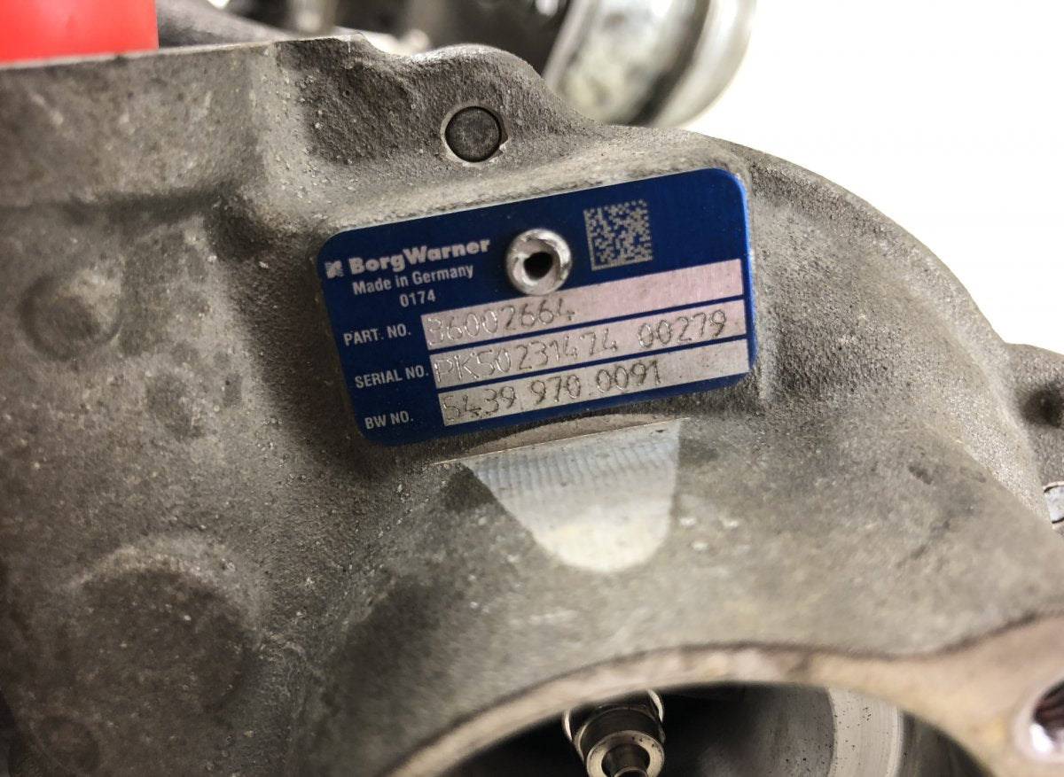 53169700017 10009700017 54399700091 Turbocharger VOLVO XC60 I (2008-2017)