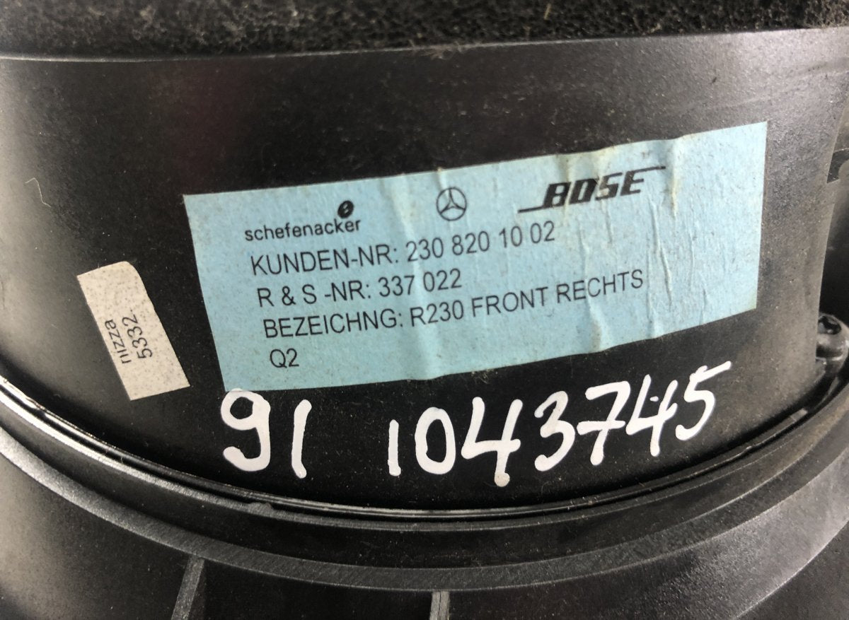 A2308201902 Set of loudspeakers MERCEDES-BENZ SL-CLASS (R230) (2001-2012)