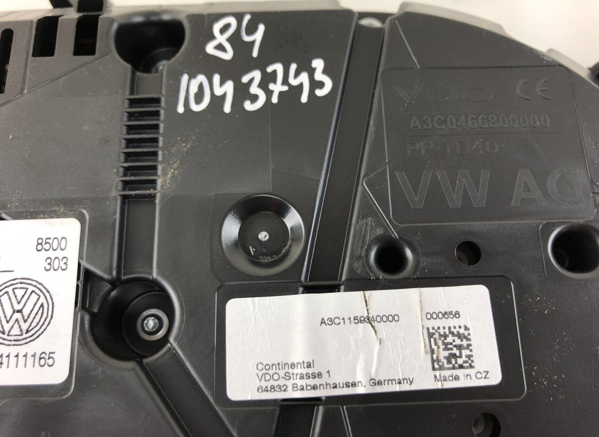 A3C1159340000 Instrument Cluster VW TIGUAN II (AD, BW) (2016-2024)