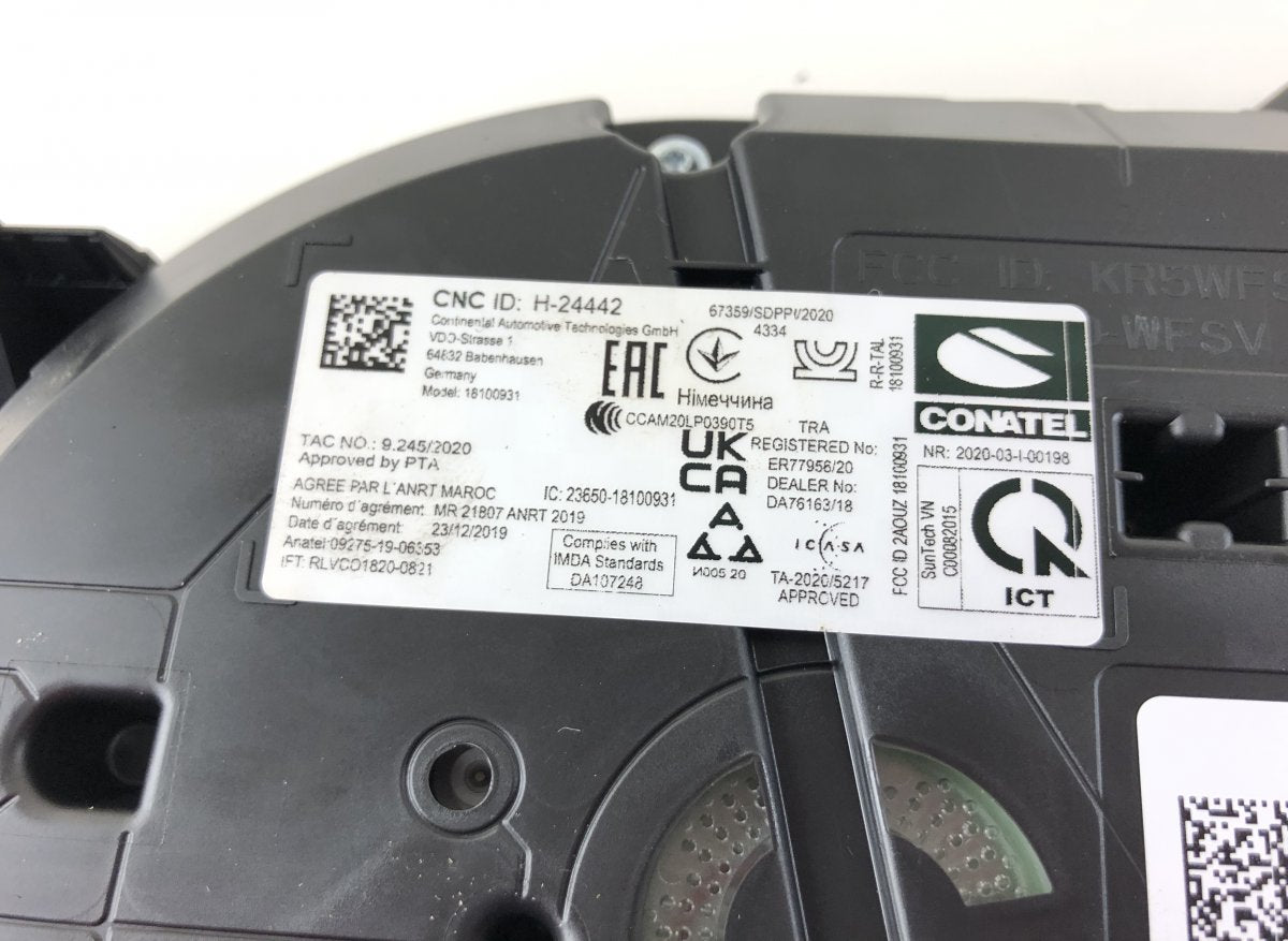 A3C1159340000 Instrument Cluster VW TIGUAN II (AD, BW) (2016-2024)