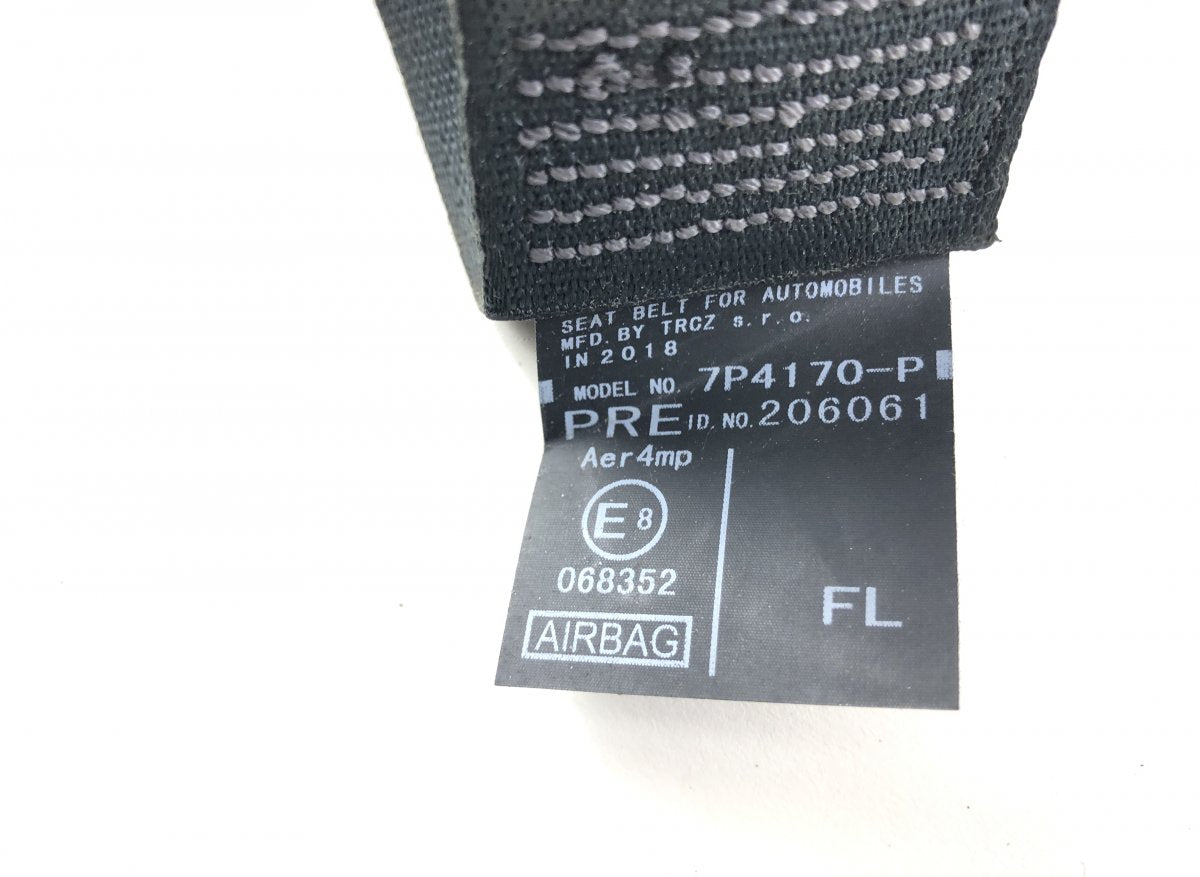 7322002610C0 Seat Belt Front Left TOYOTA AURIS (E18) 2012-2018