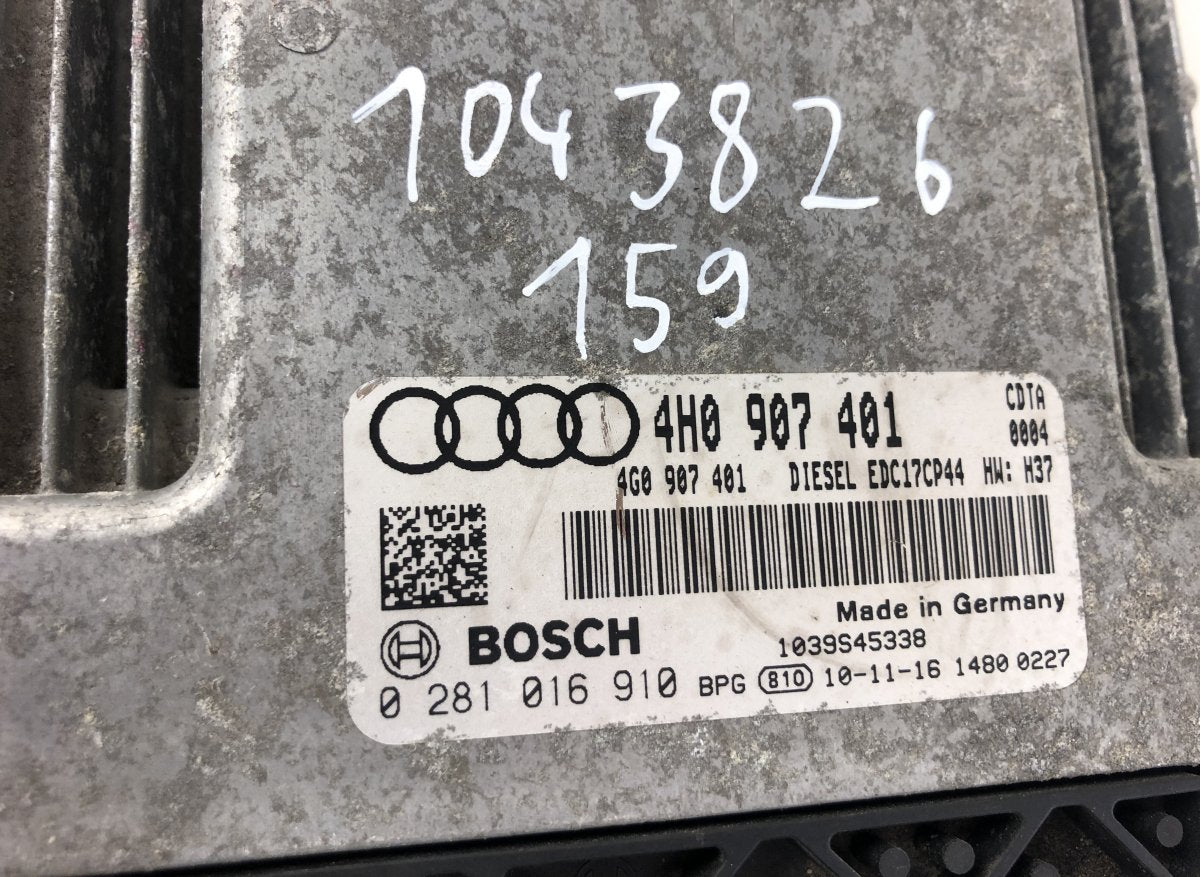 0281016910 Engine Control Unit / module (ECU) AUDI A8 (4H) (2009-2017)