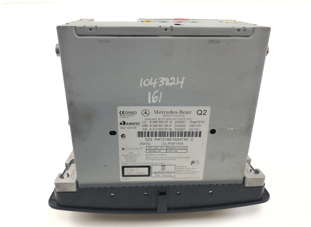 A2469000012 Radio MERCEDES-BENZ CLA (C117, X117) (2013-2019)