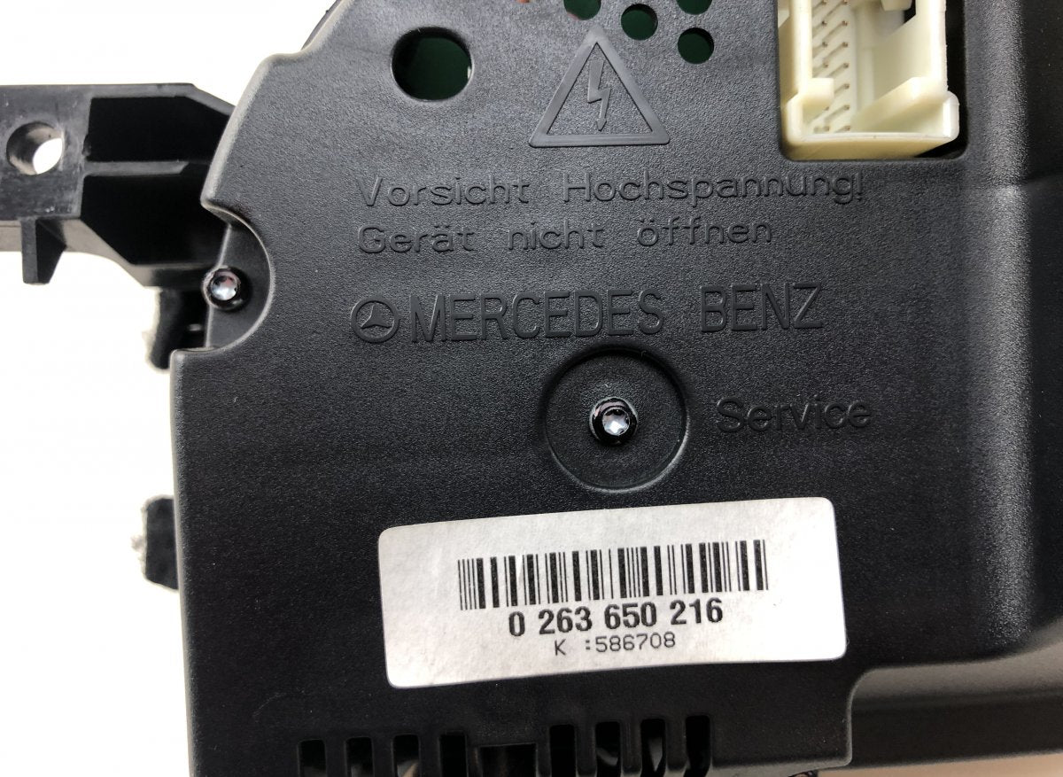 1036905326 0263650056 0263650228 0263650216 Instrument Cluster MERCEDES-BENZ S-CLASS (W221) (2005-2013)