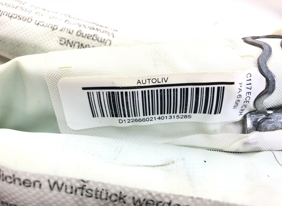A1178601202 Head/roof/curtain airbag right MERCEDES-BENZ CLA (C117, X117) (2013-2019)