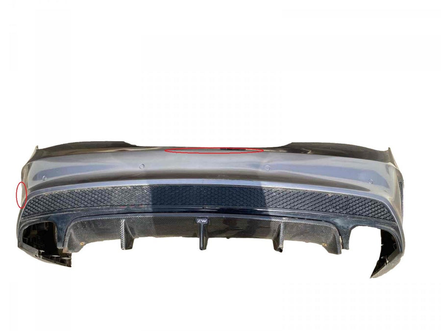 A1178805040 Rear bumper MERCEDES-BENZ CLA (C117, X117) (2013-2019)