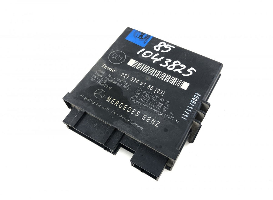 008119D0 Bootlid / tailgate control unit MERCEDES-BENZ S-CLASS (W221) (2005-2013)