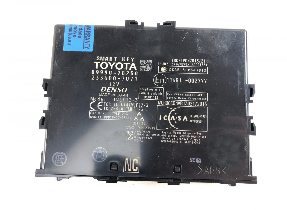 23360070701 KEYLESS GO control unit LEXUS NX I (AZ10) (2014-2021)