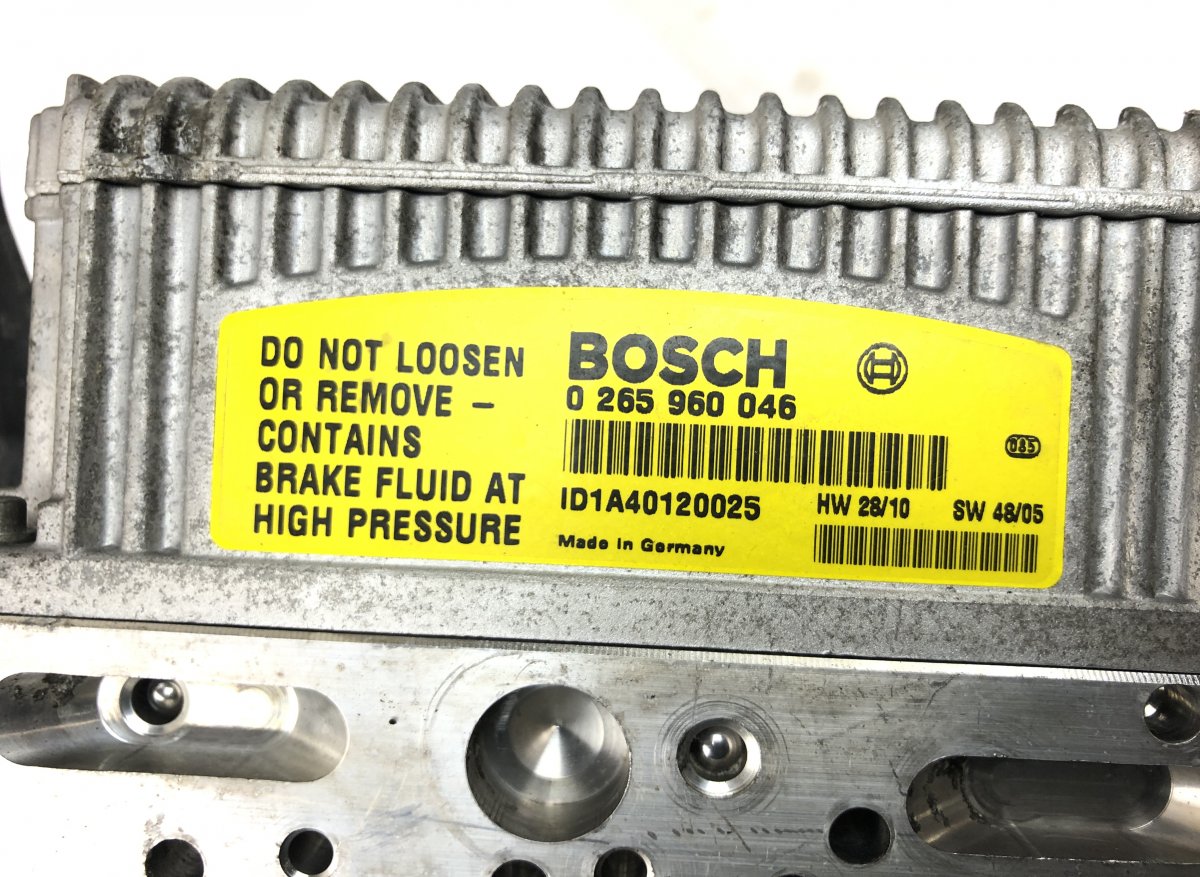 0265250110 0265960036 0265960025 0265250088 0265960018 0265250062 ABS hydraulic unit / pump MERCEDES-BENZ SL-CLASS (R230) (2001-2012)