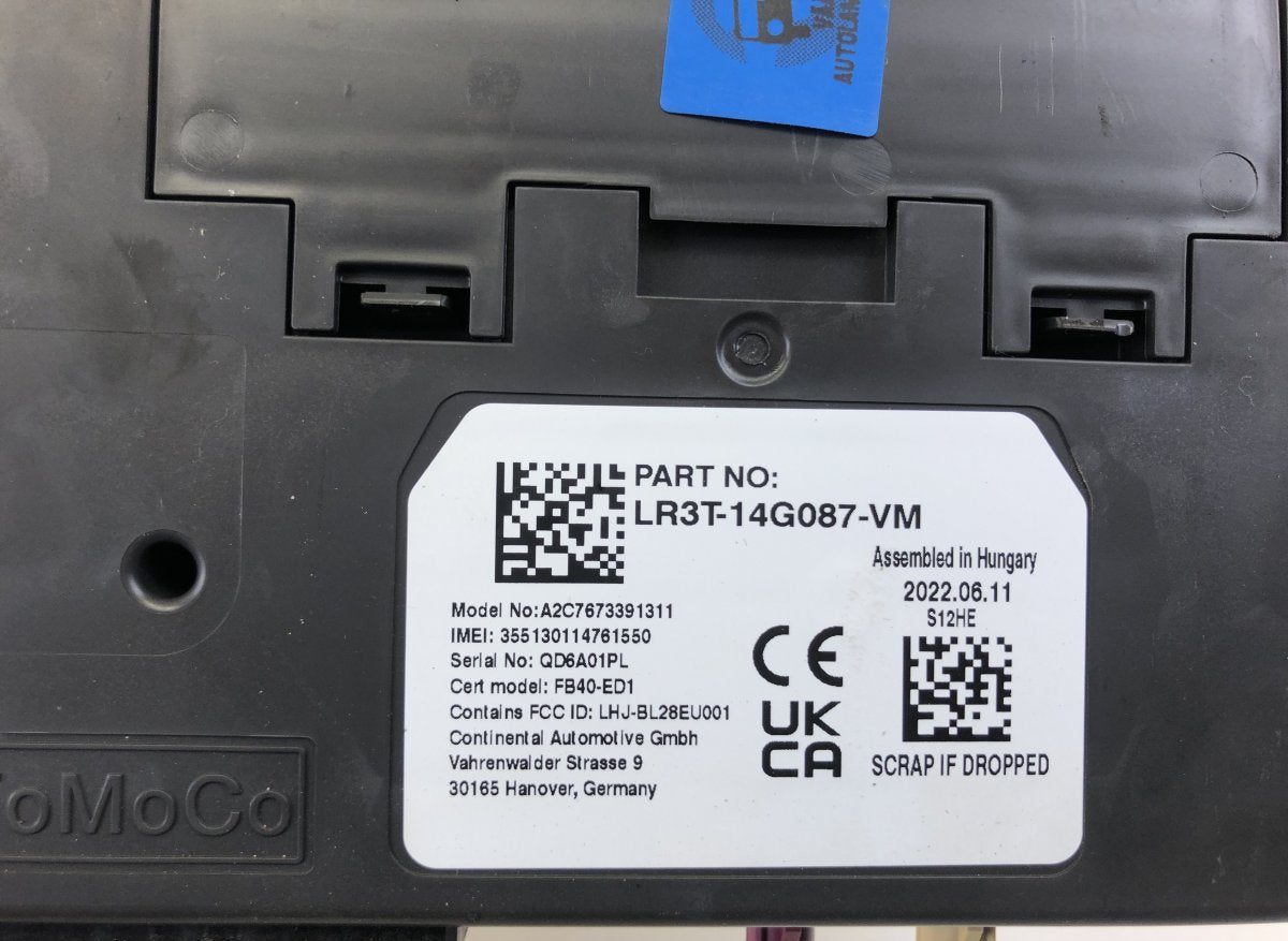2694691 A2C7673391311 Phone / bluetooth control unit FORD TRANSIT / TOURNEO CUSTOM I (2012-)
