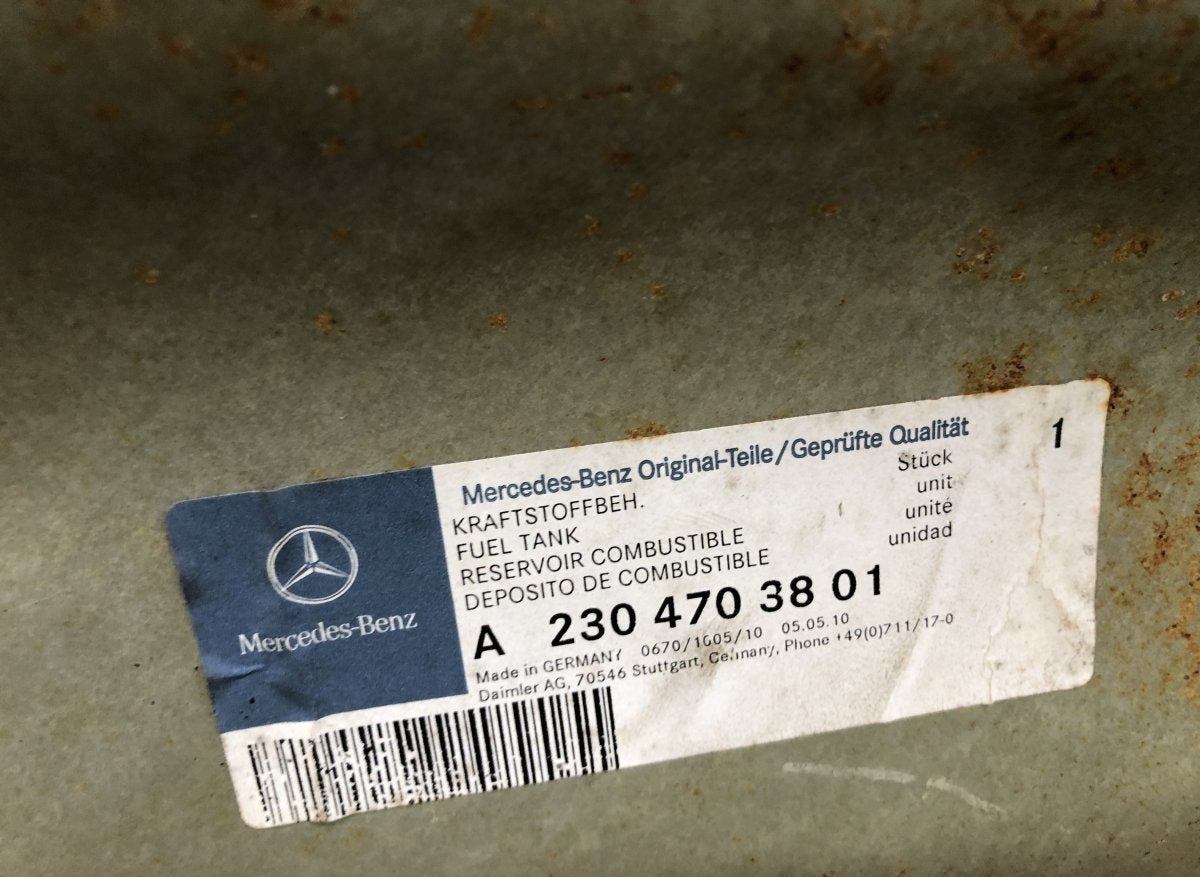 A2304703801 Fuel Tank MERCEDES-BENZ SL-CLASS (R230) (2001-2012)