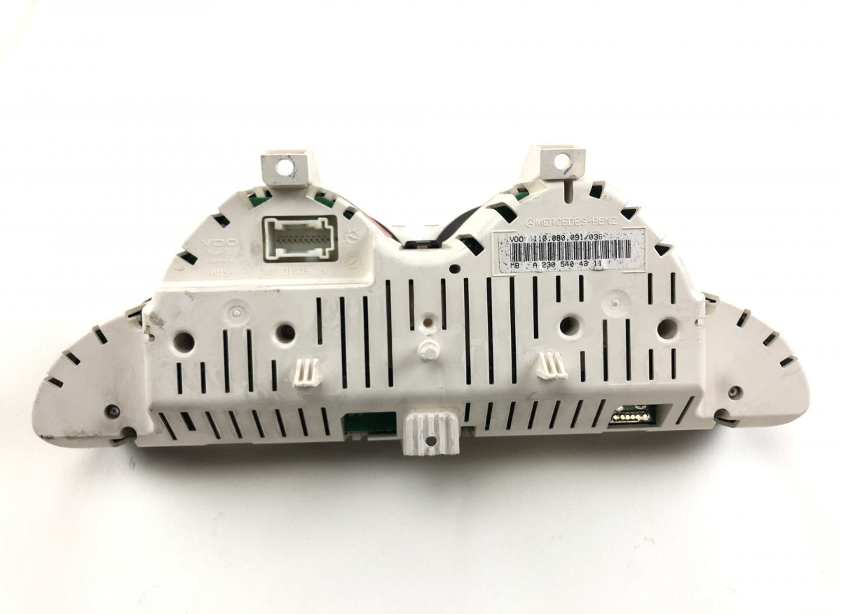 110080091036 110.080.091/036 Instrument Cluster MERCEDES-BENZ SL-CLASS (R230) (2001-2012)