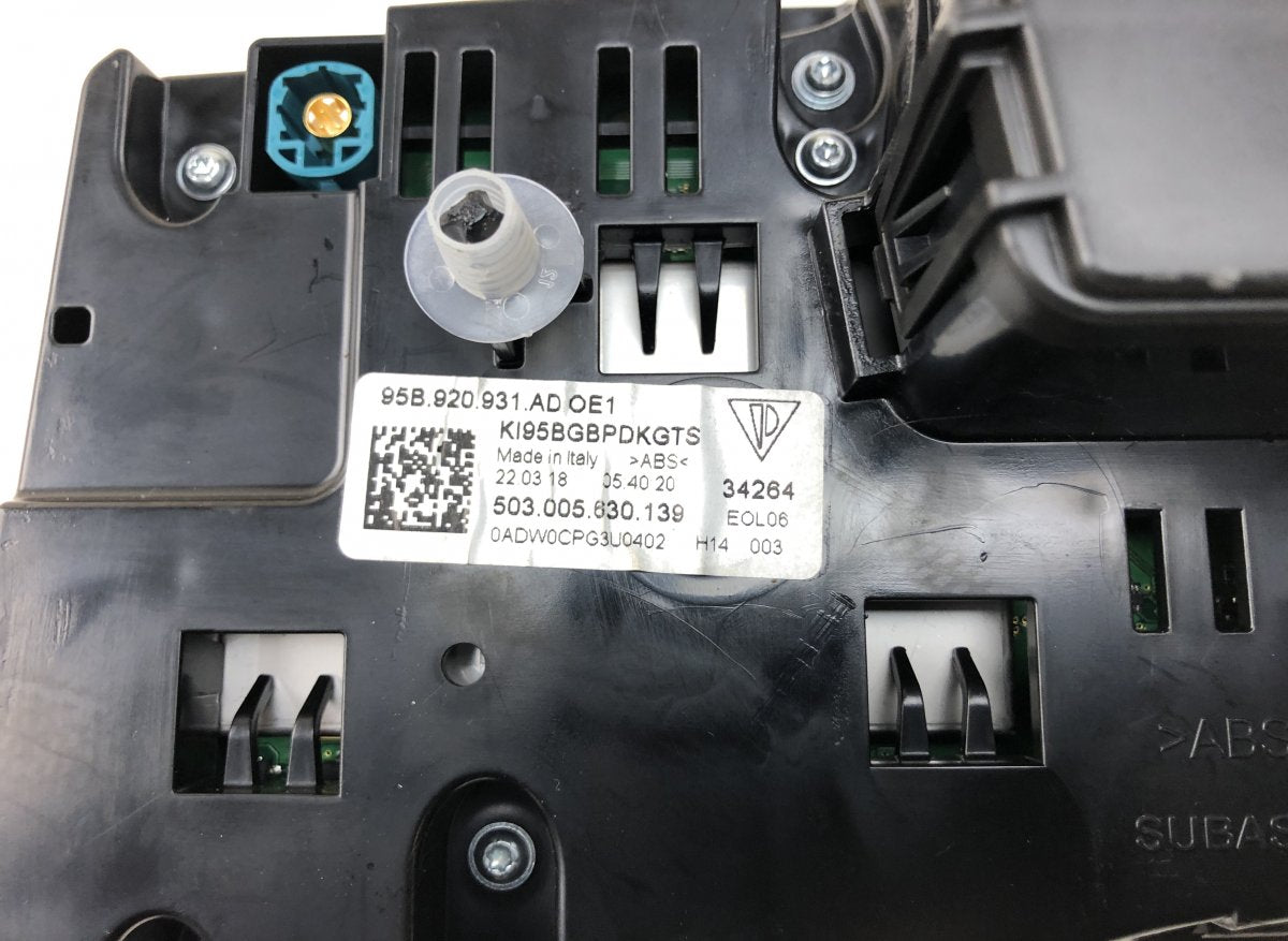 95B920931AD Instrument Cluster PORSCHE MACAN I (95B) (2014-2024)