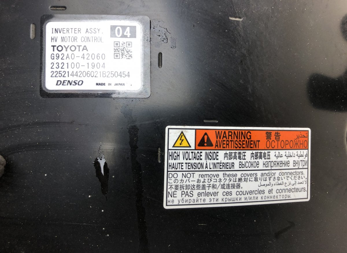2321001904 232100-1904 Hybrid converter / inverter TOYOTA RAV 4 V (XA50) (2018-)