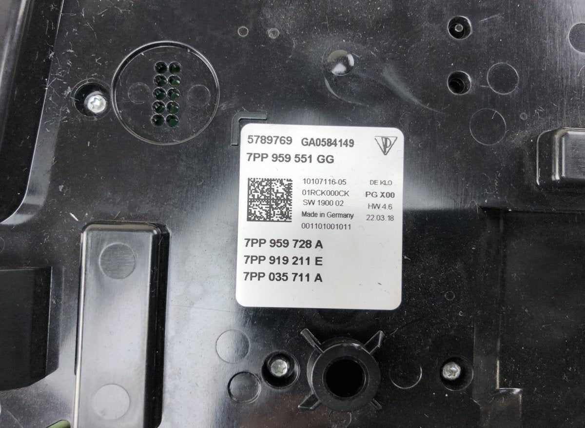 95861394304 Interior Lighting Front PORSCHE MACAN I (95B) (2014-2024)