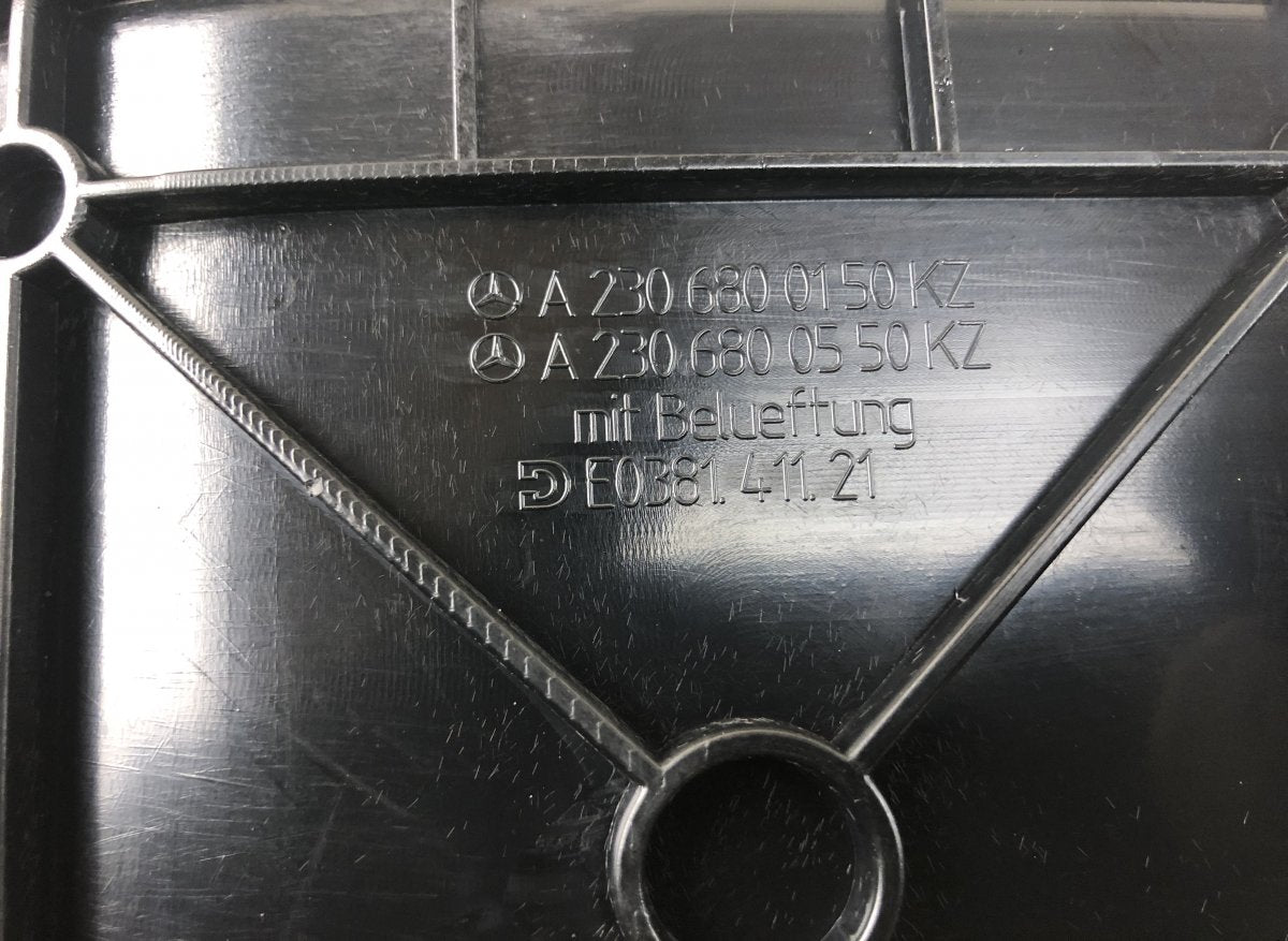 A2306805539 center Console MERCEDES-BENZ SL-CLASS (R230) (2001-2012)