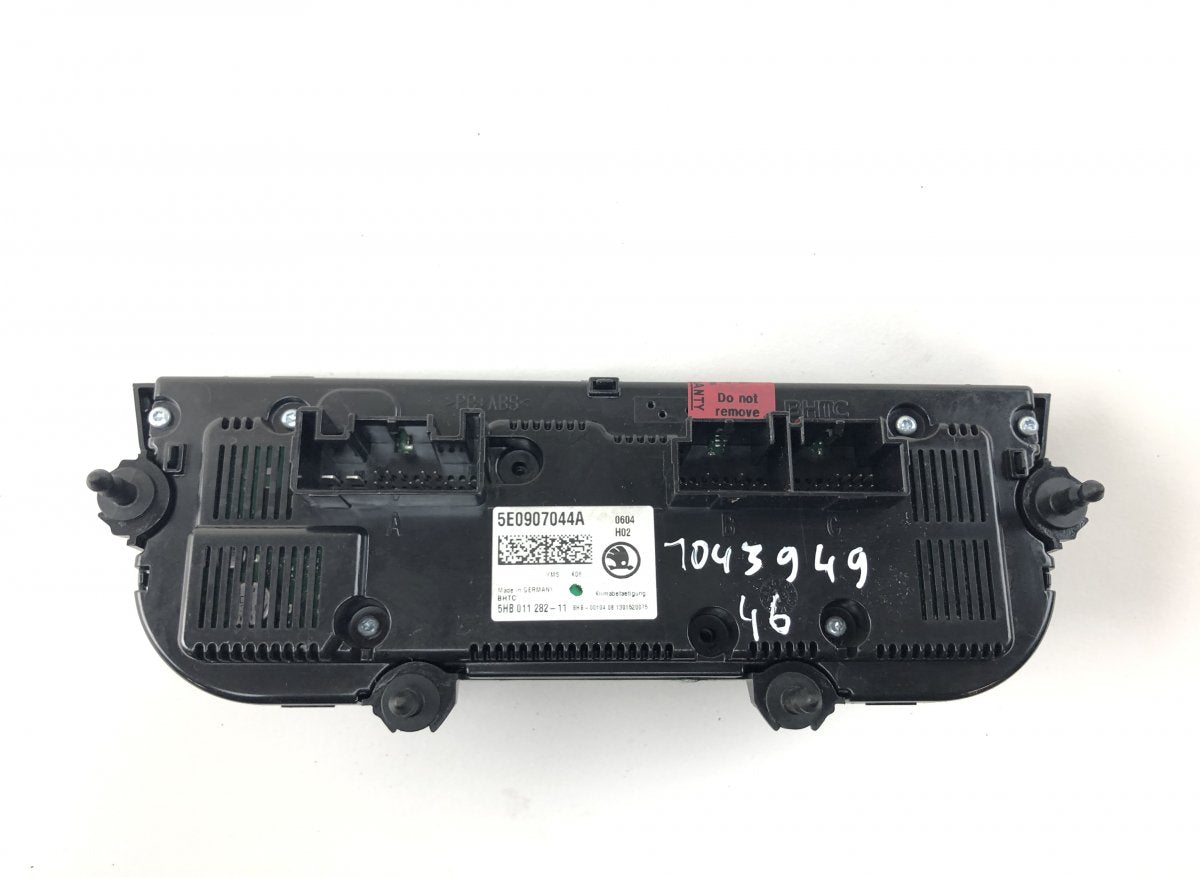 5E0907044AC Heater control panel SKODA OCTAVIA III (5E) (2012-2019)