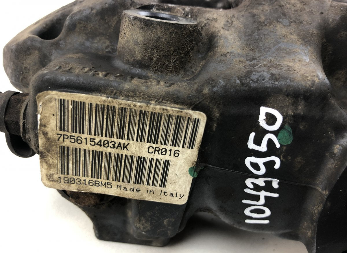 7P6615423F Brake caliper rear left PORSCHE CAYENNE II (2010-2017)