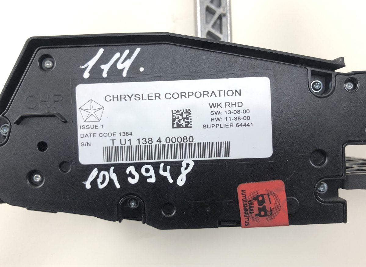 68166104AE Gearshift Mechanism JEEP GRAND CHEROKEE IV (WK, WK2) (2010-2021)