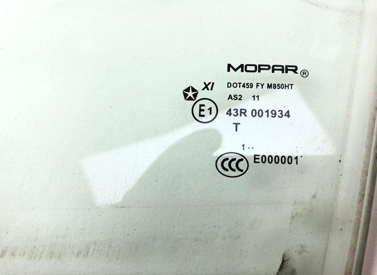 68068671AB Door window glass front left JEEP GRAND CHEROKEE IV (WK, WK2) (2010-2021)