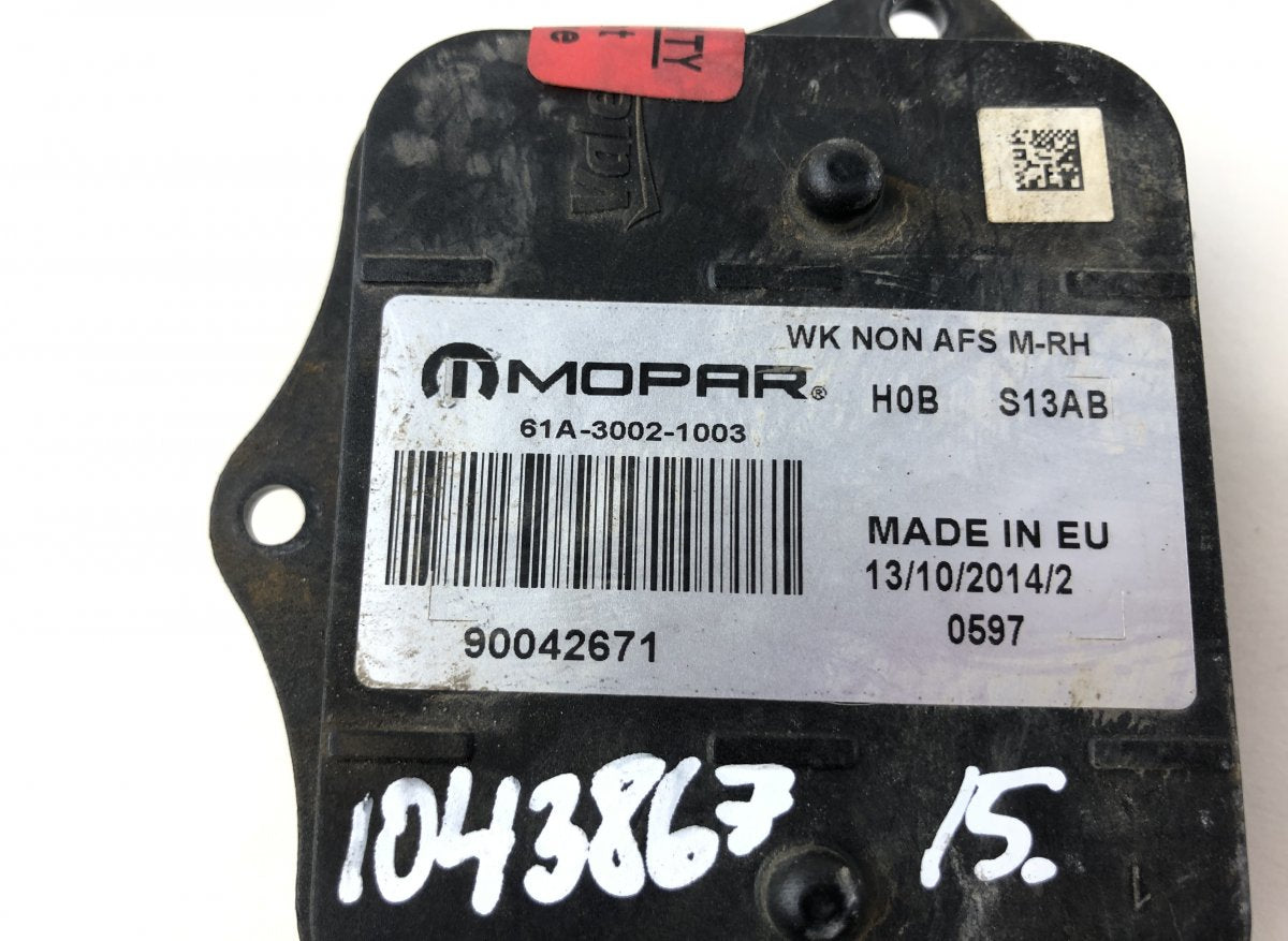 89089352 90042671 L90035854 Xenon headlight control unit set JEEP GRAND CHEROKEE IV (WK, WK2) (2010-2021)