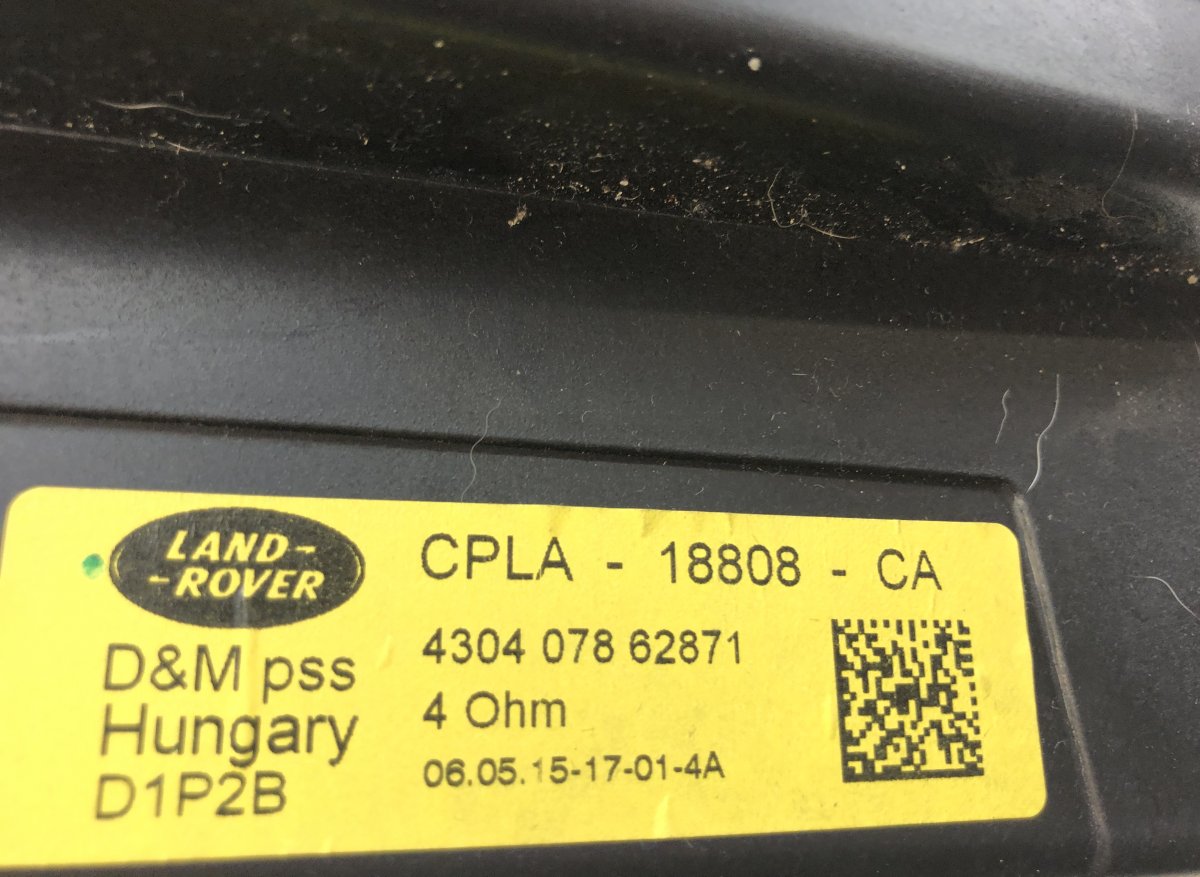 LR033287 Subwoofer LAND ROVER RANGE ROVER SPORT II (L494) (2013-2022)
