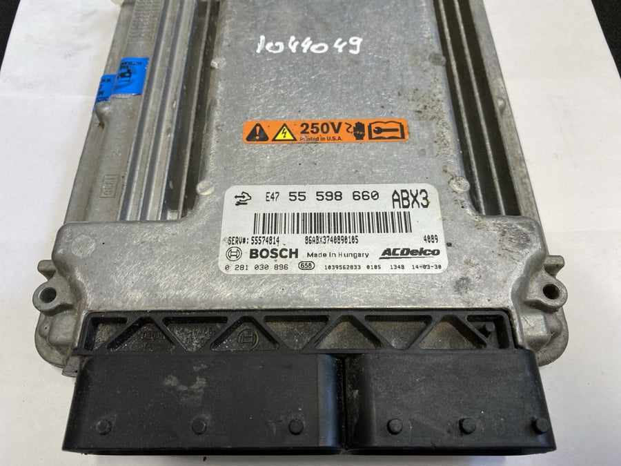 0281030896 55598660 Engine Control Unit / module (ECU) OPEL INSIGNIA A (G09) (2008-2017)