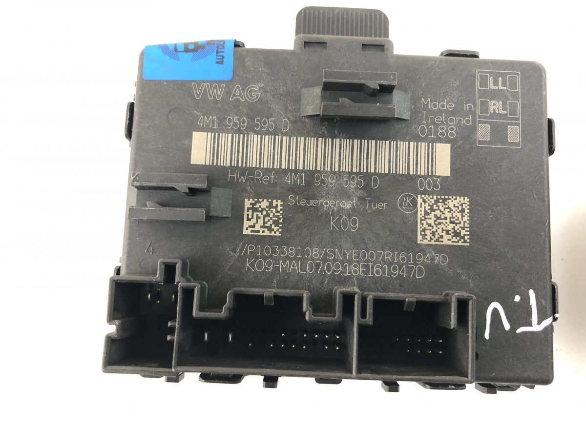 4M1959592D 4M1959593D 4M1959595D Door control unit front left AUDI A6 (C8, 4A2, 4AH, 4A5) (2018-)