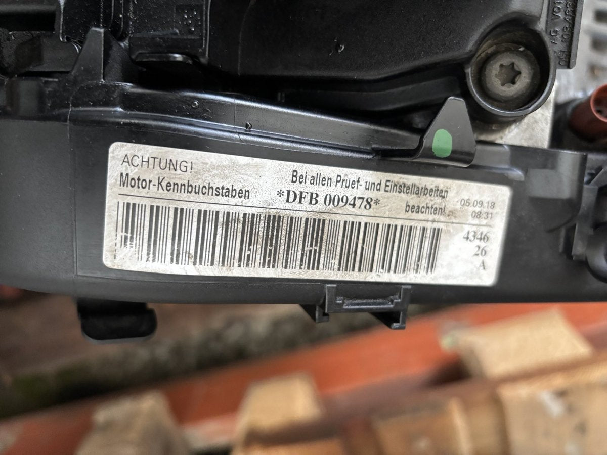 DFB DFBA Engine AUDI A6 (C8, 4A2, 4AH, 4A5) (2018-)