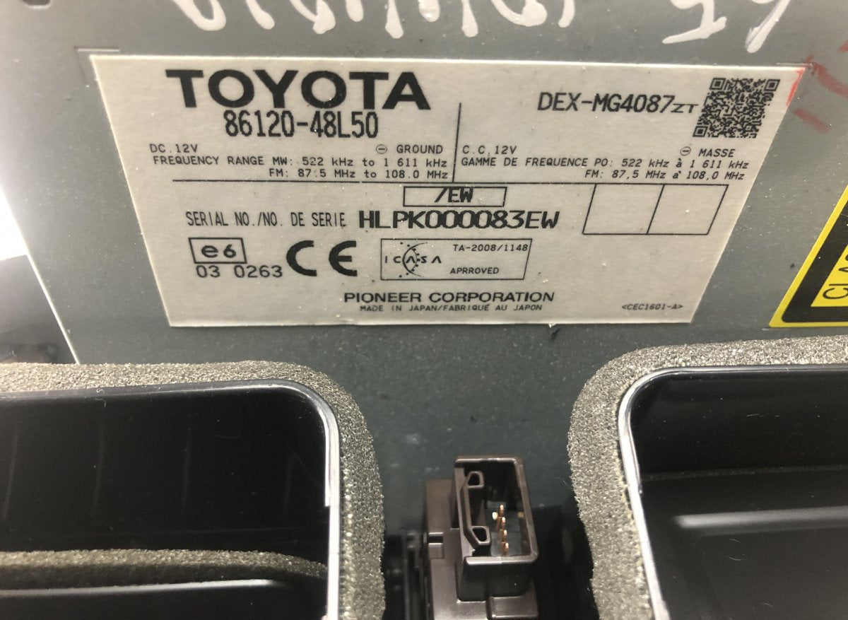 8612048L50 Radio LEXUS RX III (AL10) (2008-2015)