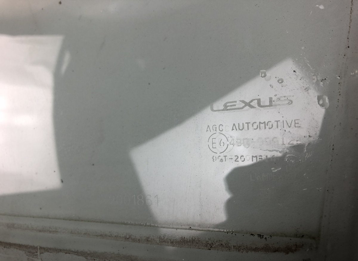 6810248113 Door window glass front left LEXUS RX III (AL10) (2008-2015)