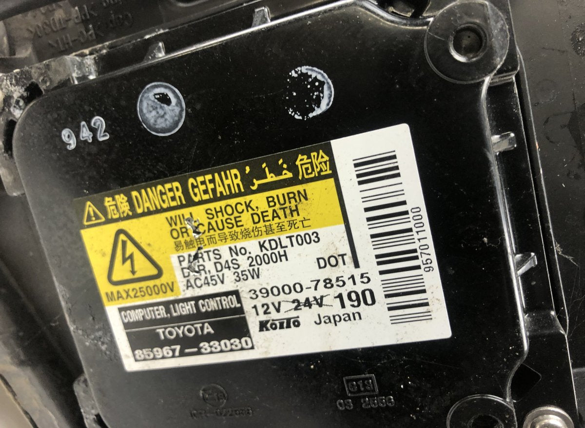 8114548851 Headlight right LEXUS RX III (AL10) (2008-2015)