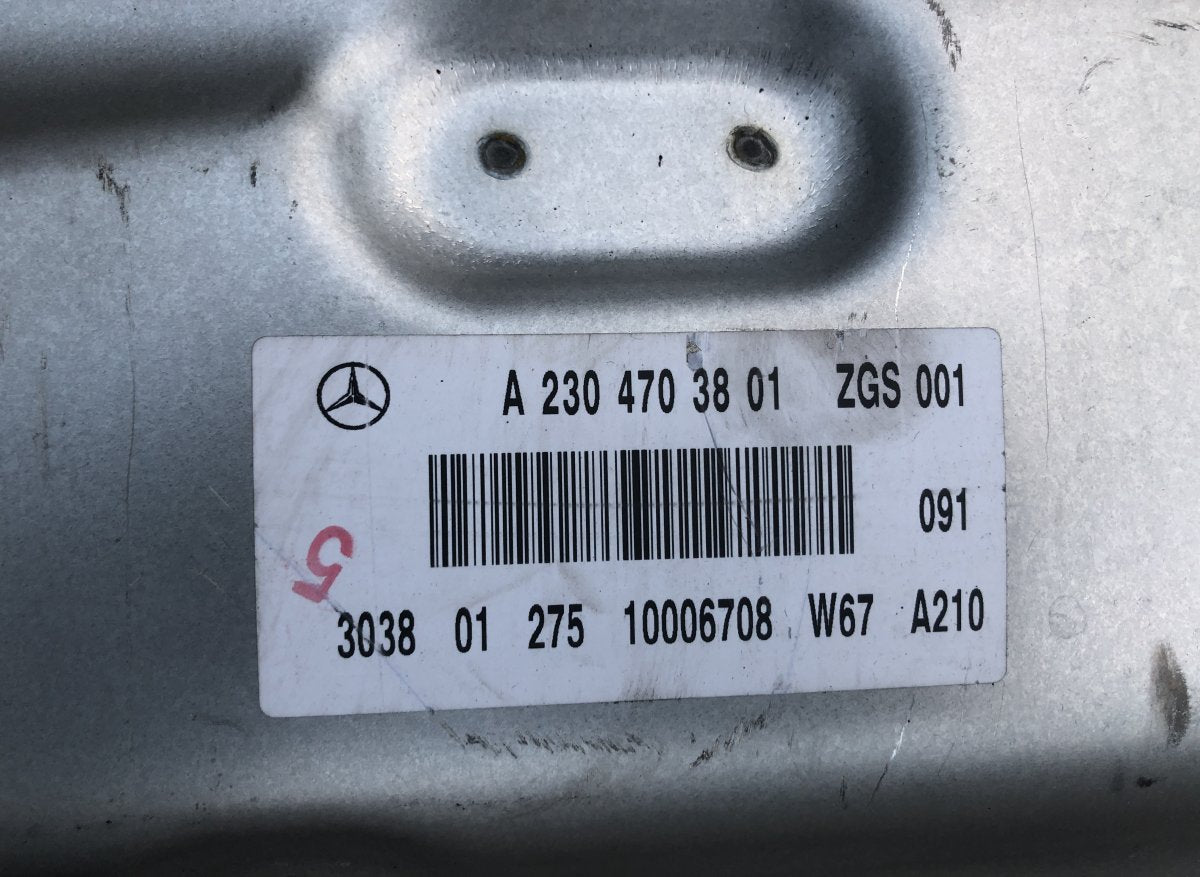 A2304703801 Fuel Tank MERCEDES-BENZ SL-CLASS (R230) (2001-2012)