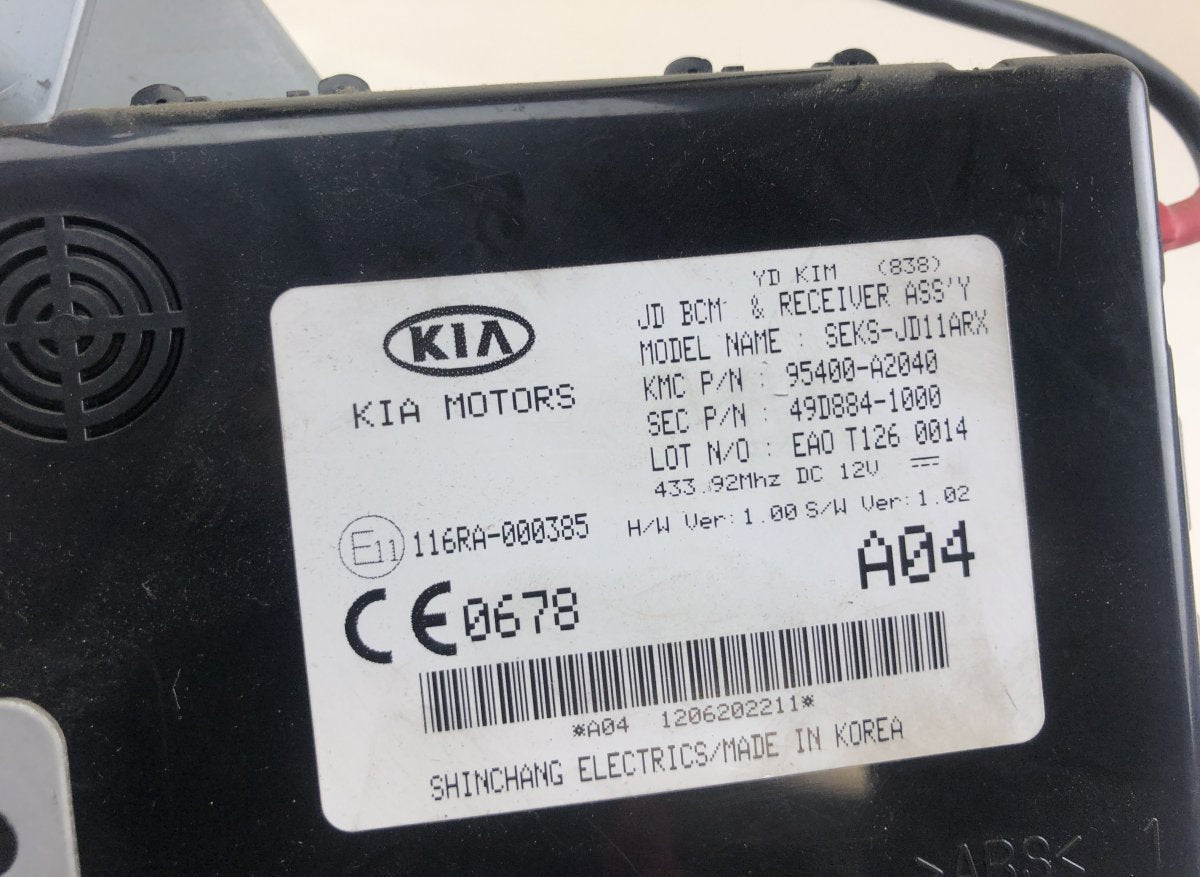 0281019546 Engine Control Unit / module (ECU) KIA CEE'D II (JD) (2012-2018)