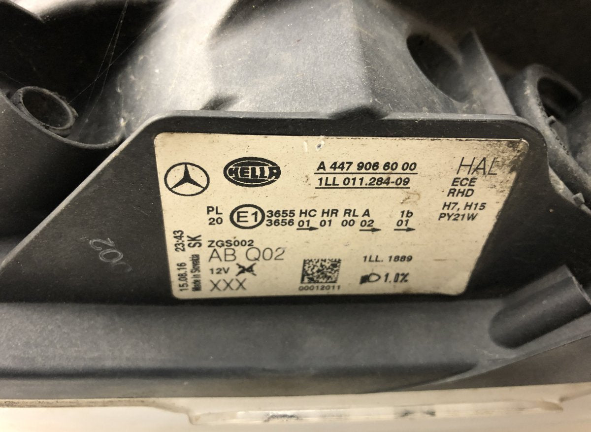 A4479066000 Headlight left MERCEDES-BENZ VITO / V-CLASS (W447) (2014-)